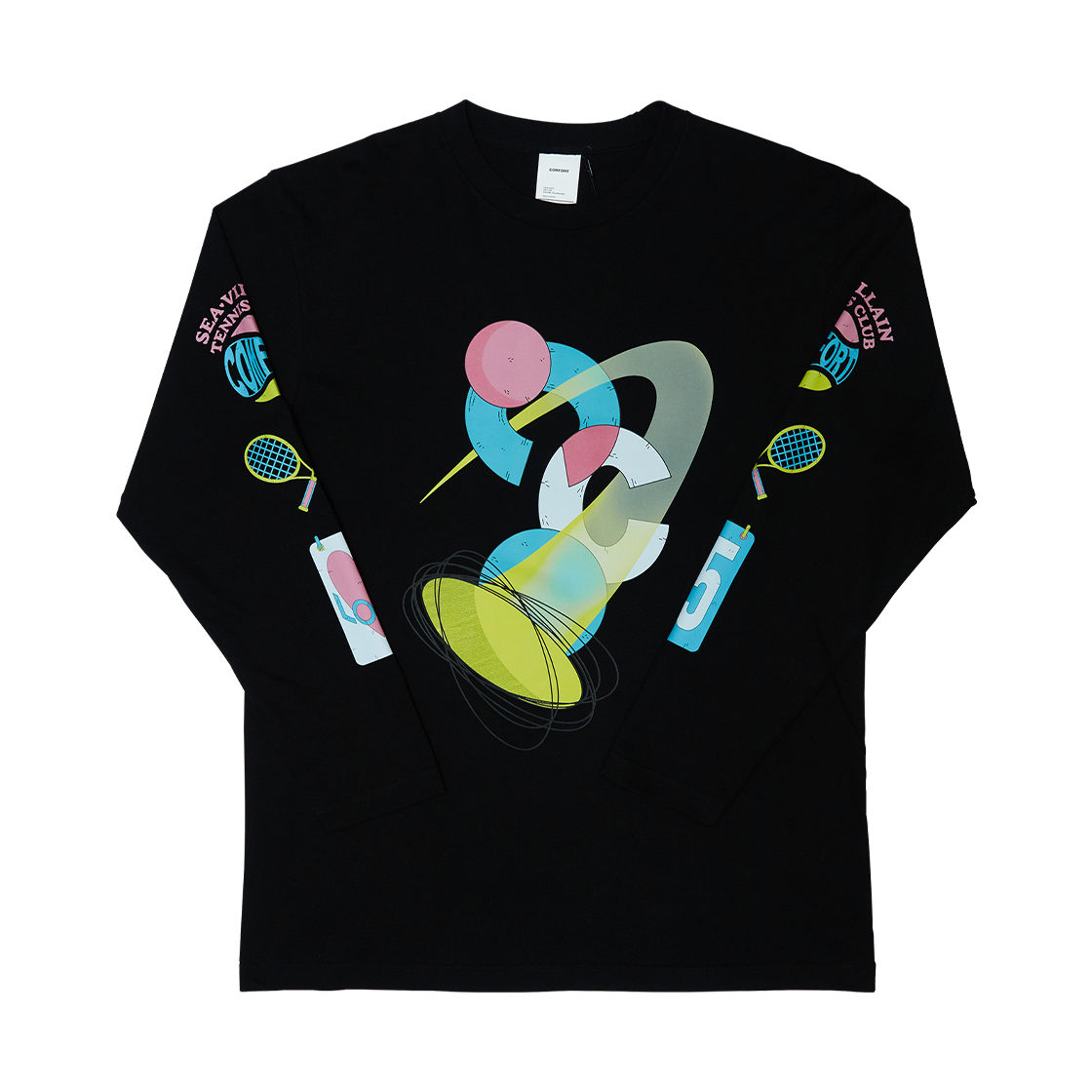 콤포트 테니스클럽 로고 롱 슬리브(COMFORT Tennis Club Logo Long-Sleeve)