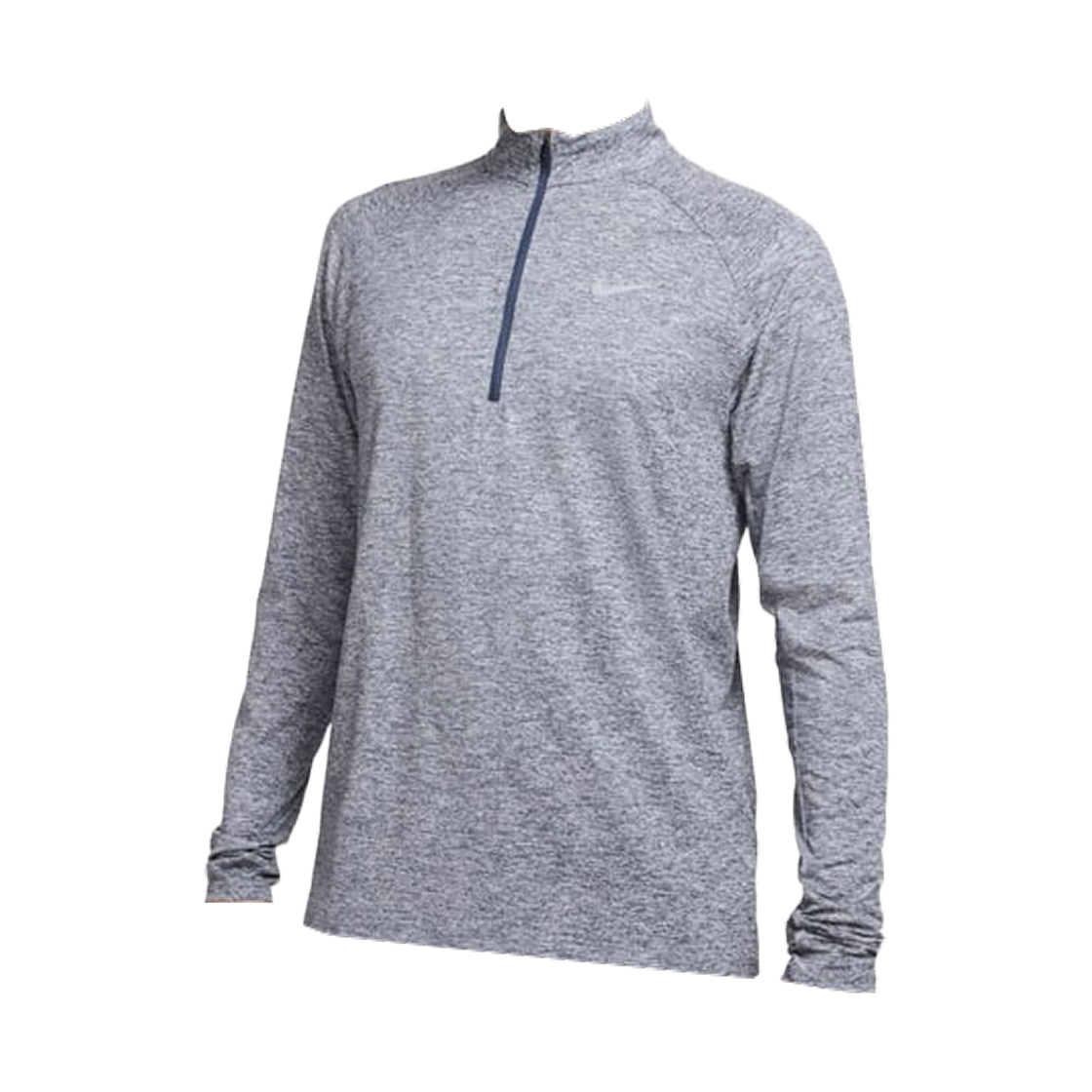HV2181-437 Nike Stride Dri-Fit 1/4 Zip Running Top Thunder Blue Heather - Asia