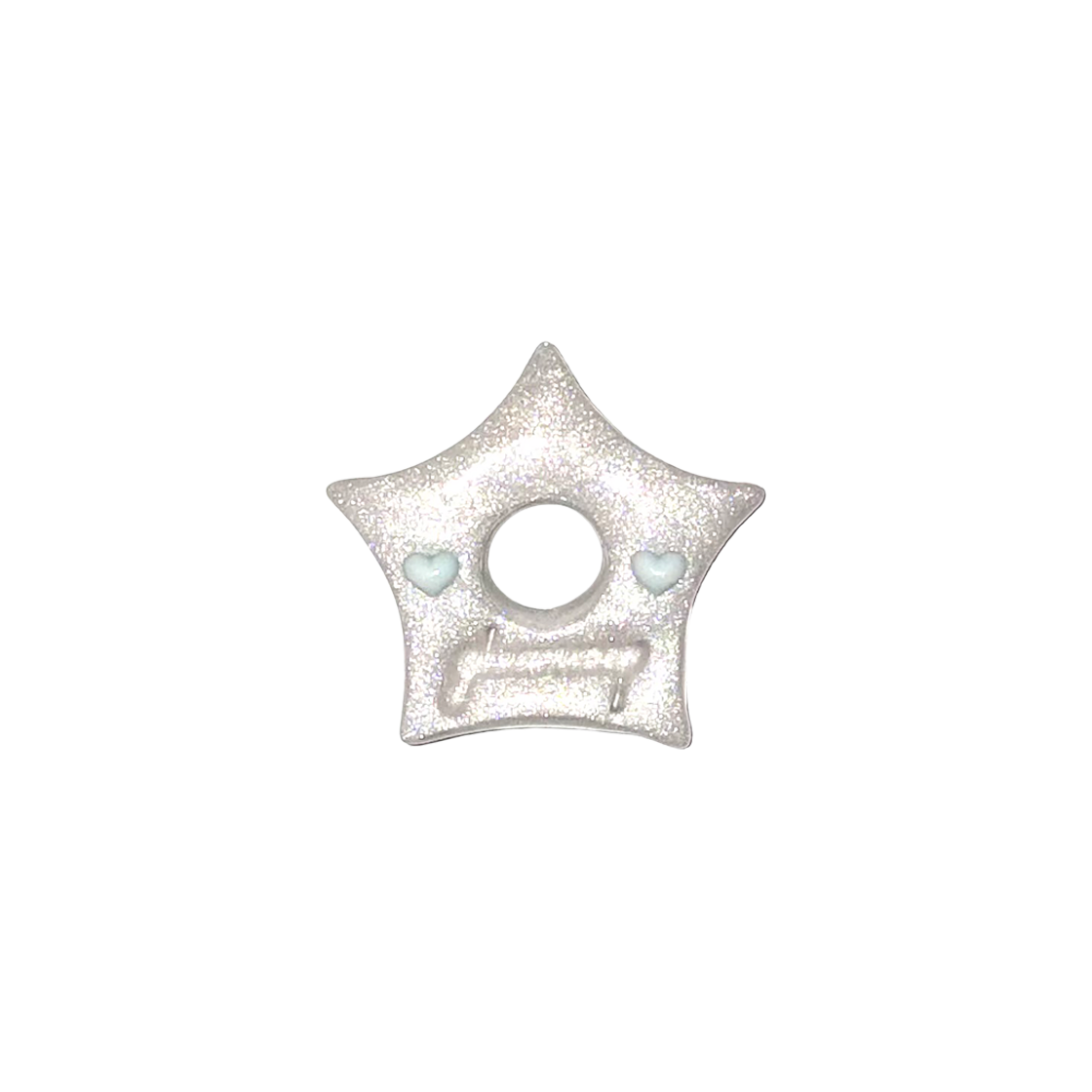 글리밉 글리밍 스타 치크 펜던트 화이트(Gleameep Gleaming Star Cheek Pendant  White)