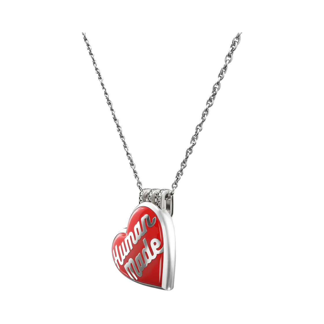 휴먼 메이드 x 제이콥 앤 코 하트 펜던트 실버(Human Made x Jacob & Co. Heart Pendant Silver) - 4