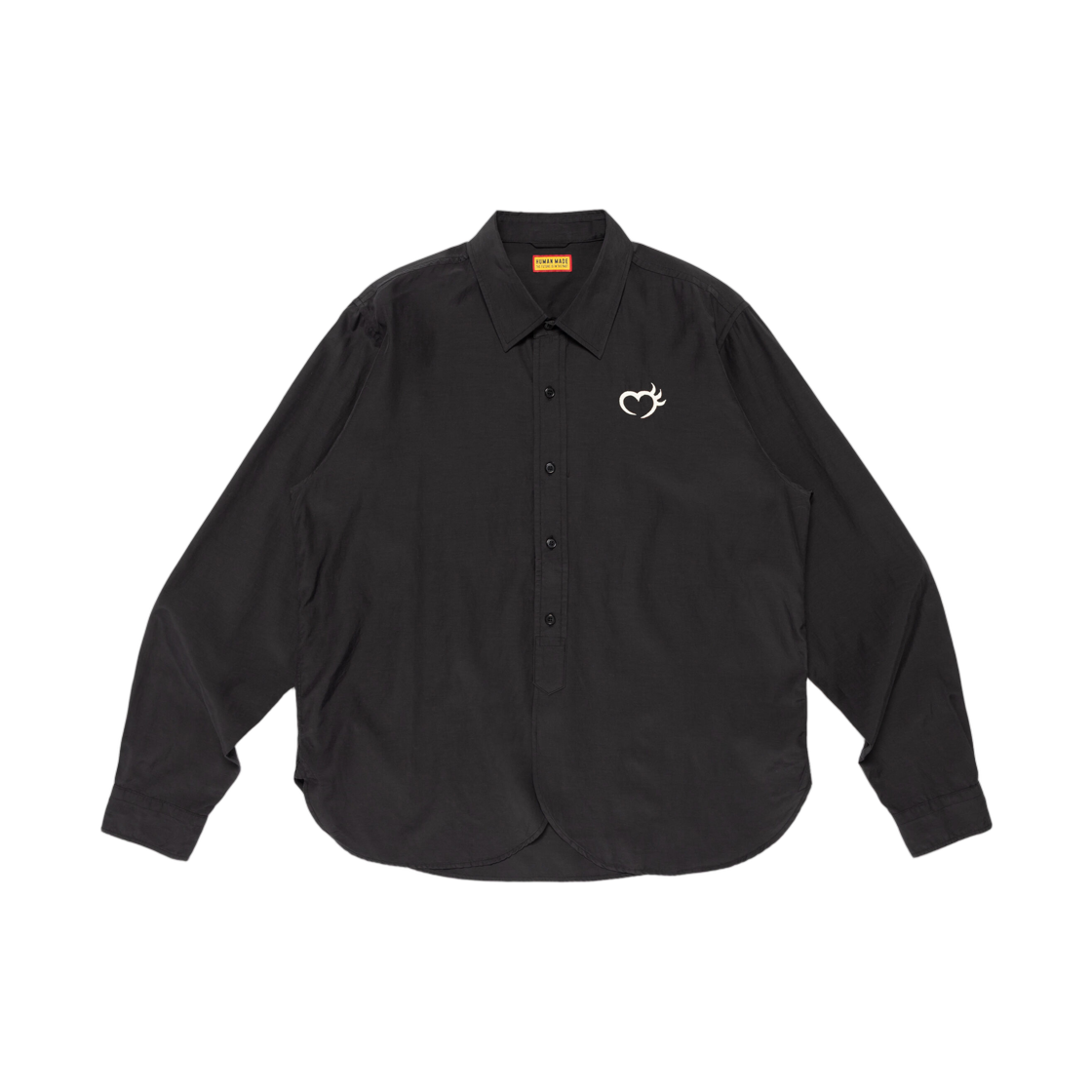 HM31SH005 Human Made Rayon Shirt Black