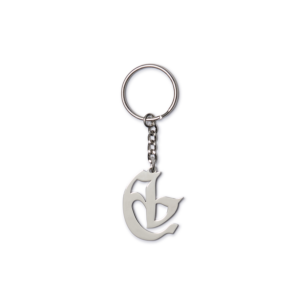 노매뉴얼 고딕 심볼 메탈 키링(NOMANUAL Gothic Symbol Metal Keyring)