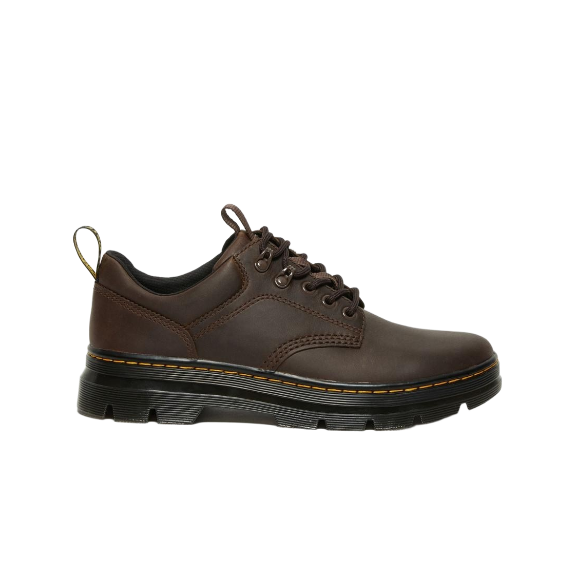 닥터마틴 리더 크레이지 호스 레더 유틸리티 슈즈 다크 브라운(Dr. Martens Reeder Crazy Horse Leather Utility Shoes Dark Brown)