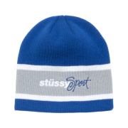 Stussy Sport Stripe Skullcap Royal