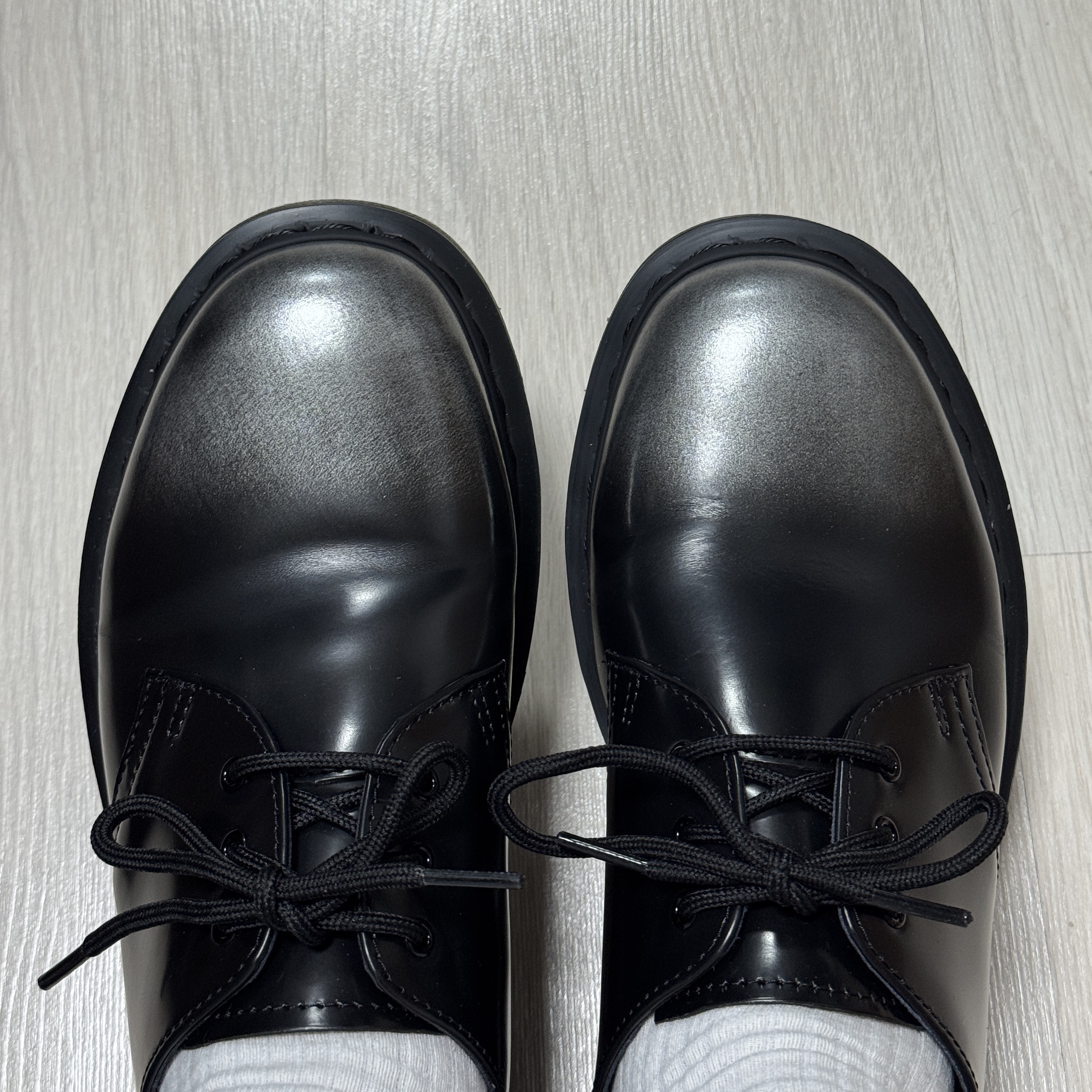 Dr. Martens 1461 Silver Arcadia Multi 착용 스타일 - 1