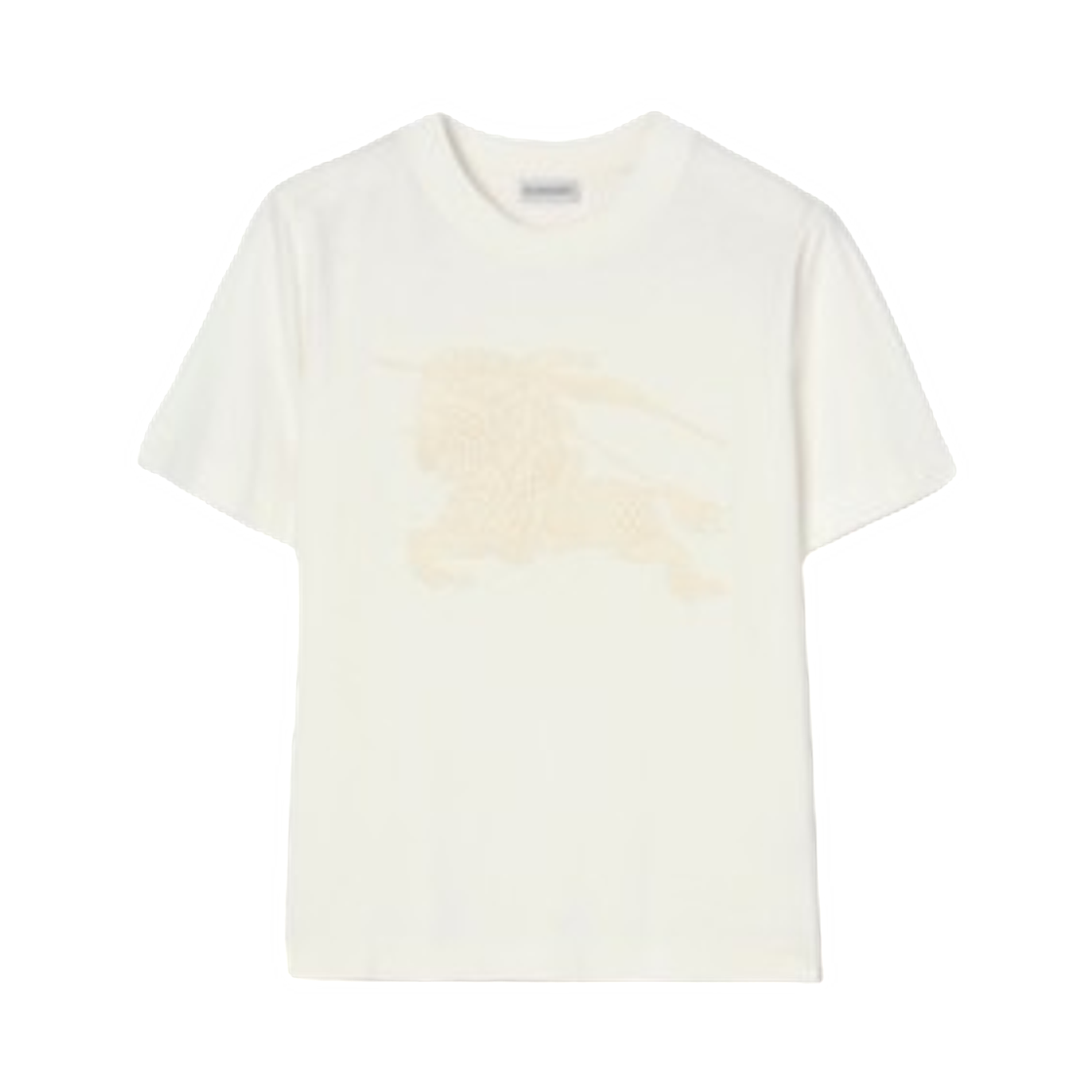 81241361 (W) Burberry EKD Cotton T-Shirt Chalk White