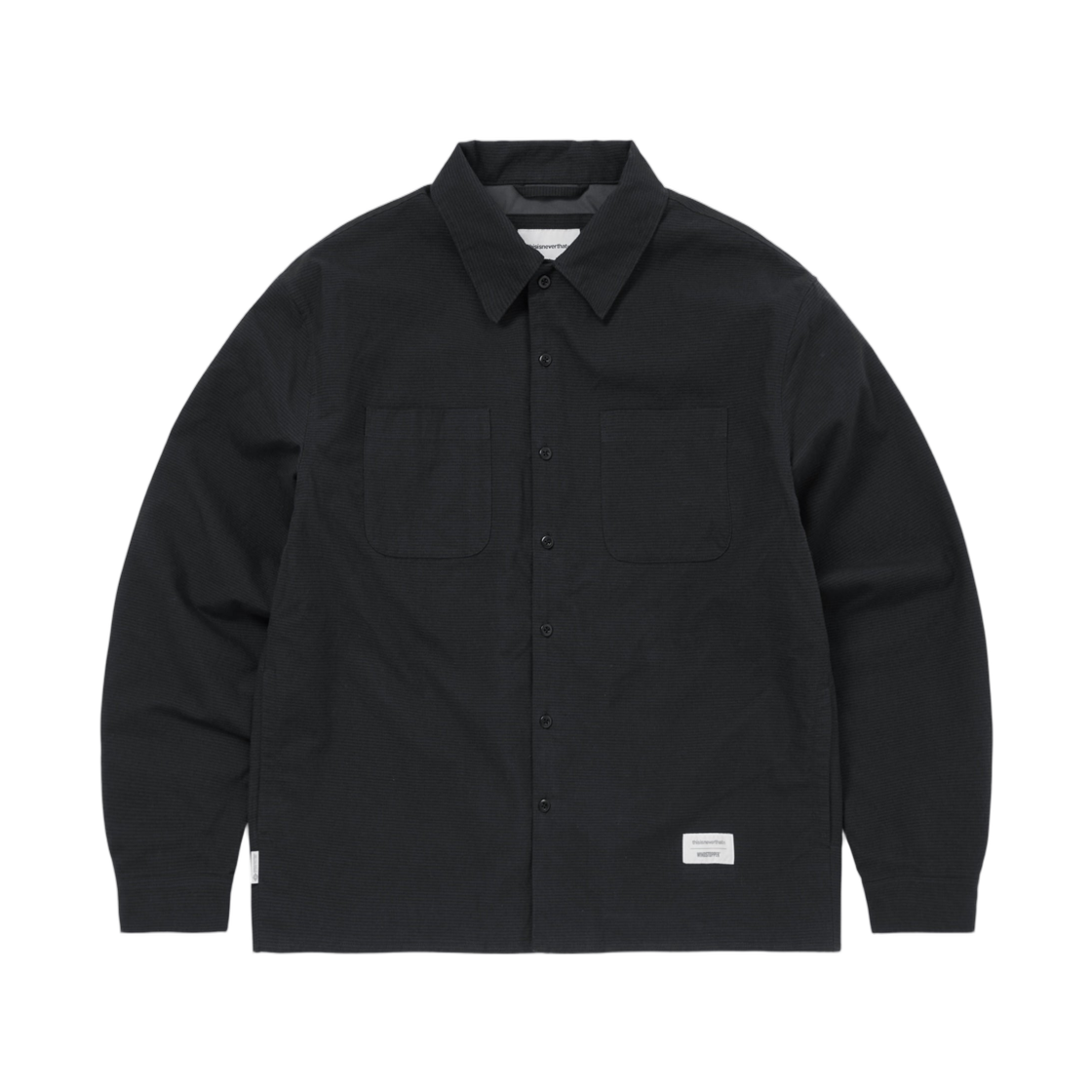 GT261GSHTL01DNY thisisneverthat x Gore-Tex Windstopper Check Shirt Dark Navy
