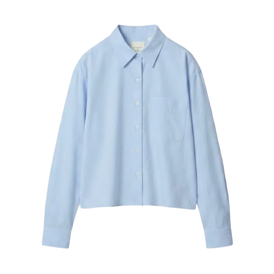 유니클로 x JW 앤더슨 옥스포드 박시 셔츠 블루(Uniqlo x JW Anderson Oxford Boxy Shirt Blue) - 1