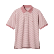 Uniqlo x JW Anderson Dry Pique Striped Polo Narrow Shirt Pink