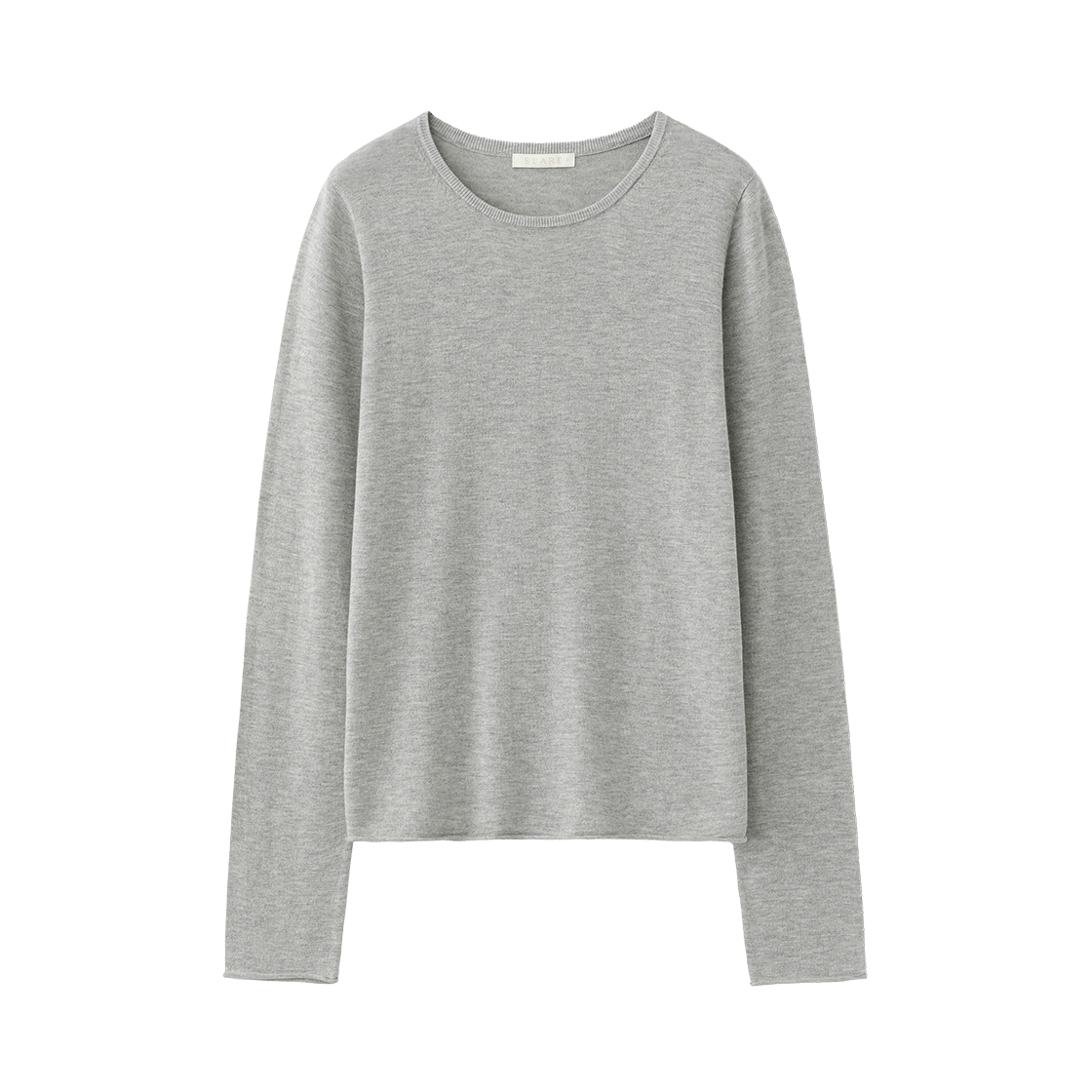 SBF1KN01WMA (W) Suare Woman Cotton Modal Cut Off Sleeve Knit Melange