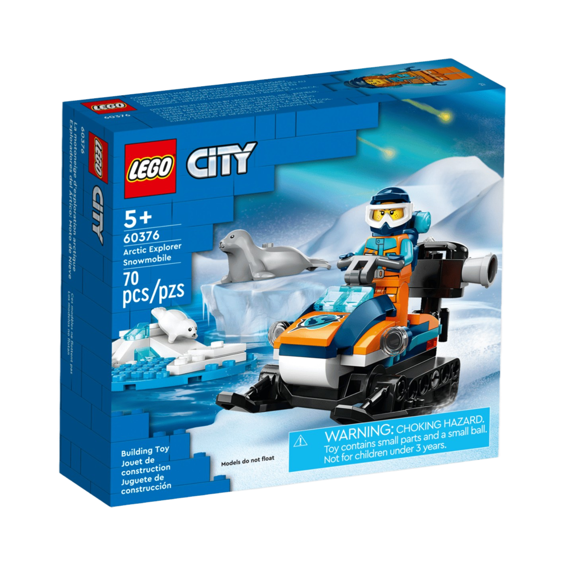 레고 시티 북극 탐사 스노우모빌(Lego City Arctic Explorer Snowmobile) - 2