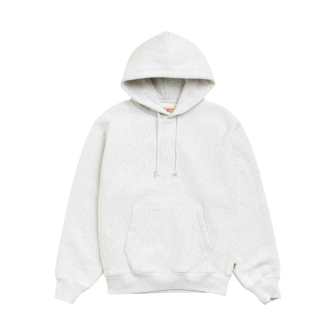 118608 Stussy Fleece Hoodie Ash Heather