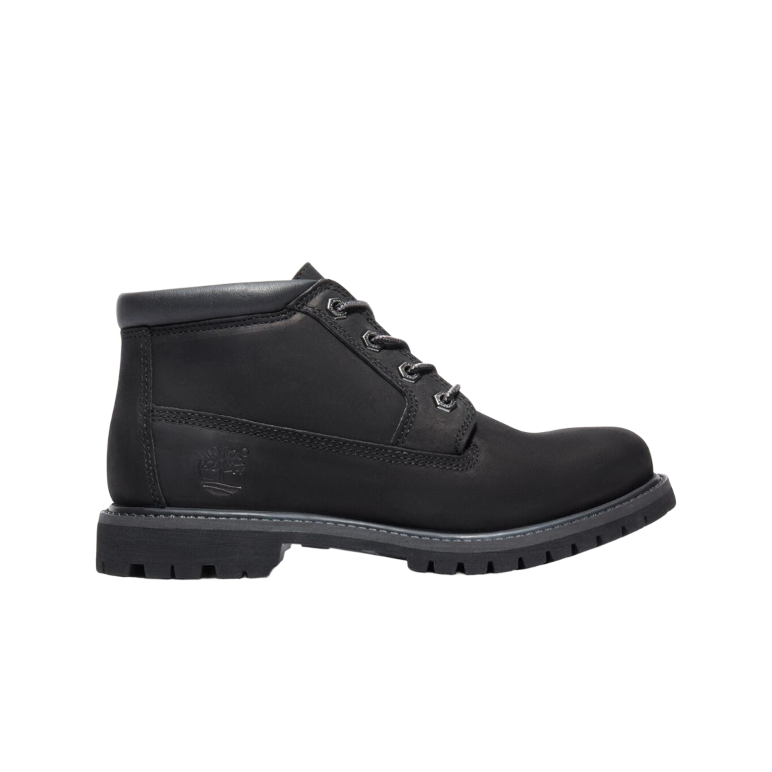 (W) 팀버랜드 넬리 프리미엄 츄카 워터프루프 워커 부츠 블랙((W) Timberland Nellie Premium Chukka Waterproof Worker Boots Black)