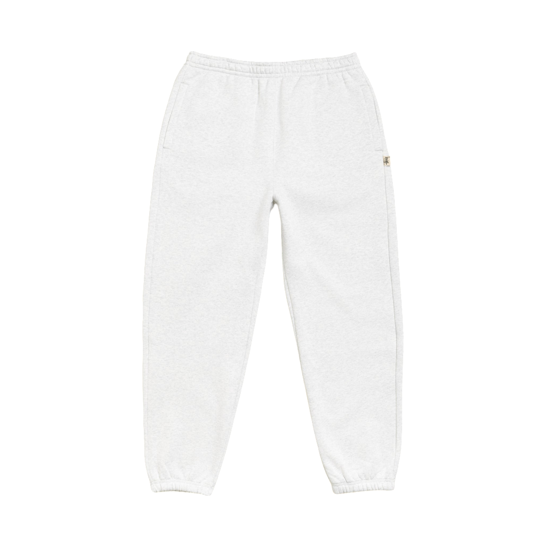 스투시 플리스 팬츠 애쉬 헤더