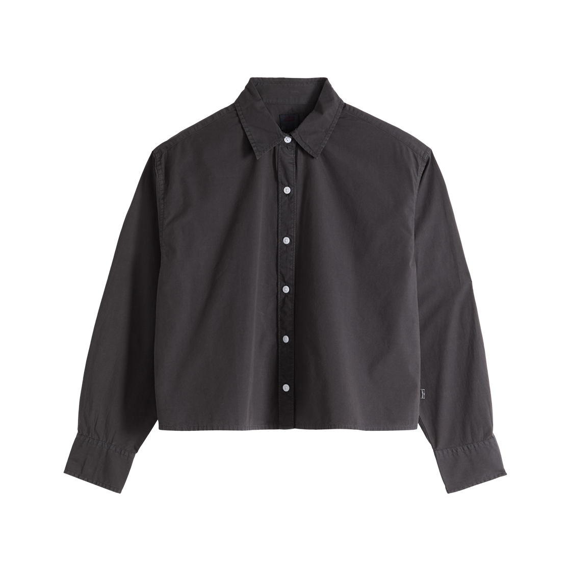리바이스 크롭 할리 셔츠 블랙(Levi's Crop Harlie Shirt Black)