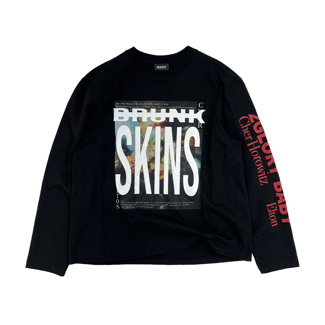 [트리플적립] 파코서플라이 스킨스 롱 슬리브 블랙([트리플적립] PACOSPLY Skins Long Sleeve Black)