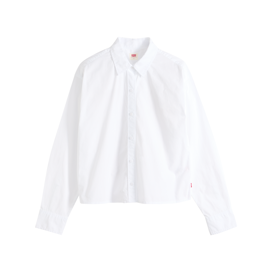 리바이스 크롭 할리 셔츠 화이트(Levi's Crop Harlie Shirt White)