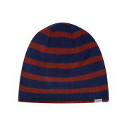Safarispot Saf3 Reversible Stripe Beanie Burgundy/Navy