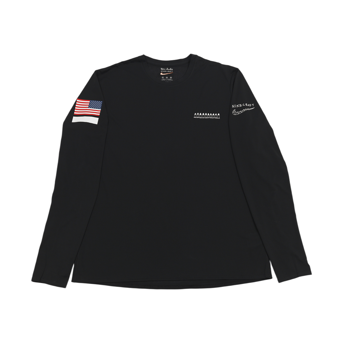 나이키 x 톰 삭스 나이키크래프트 I.S.R.U 유니폼 스페이스 캠프 셔츠 블랙 (DC5670-010)(Nike x Tom Sachs Nikecraft I.S.R.U Uniform Space Camp Shirt Black (DC5670-010)) - 2