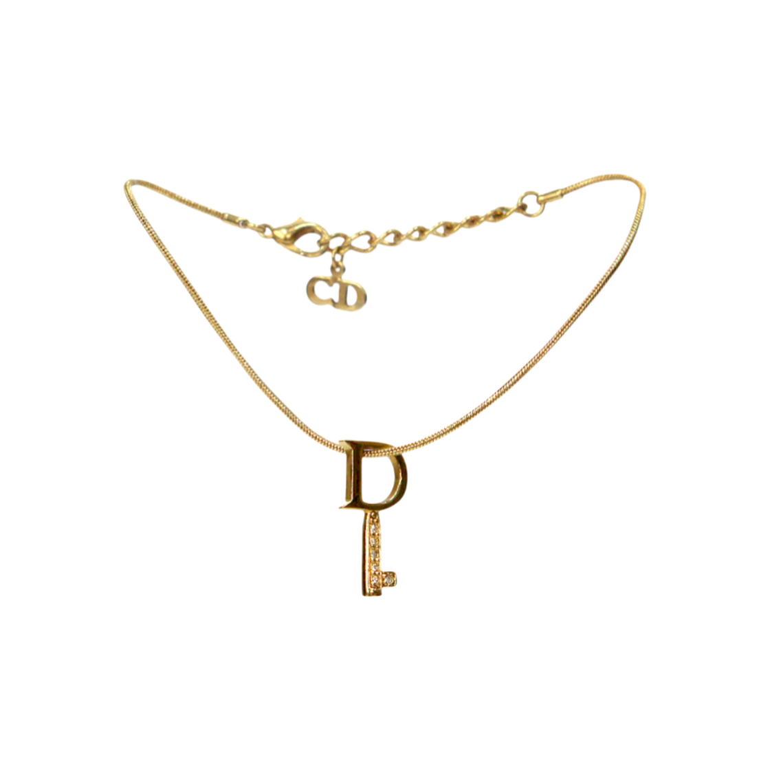 ITN4DKQG9SBF Dior Cubic D Key Gold Bracelet A-B49477