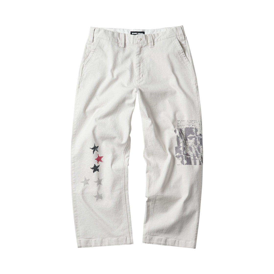 인세인개러지 인세인 그래픽 우븐 팬츠 - 에크루(INSANE GARAGE Insane Graphic Woven Pants_Ecru)