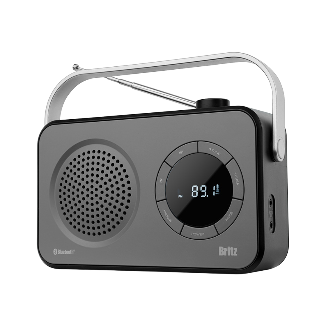 브리츠 BZ-R800BT 블루투스 시계 라디오 스피커 블랙(Britz  BZ-R800BT  Bluetooth Watch Radio Speakers black) - 1
