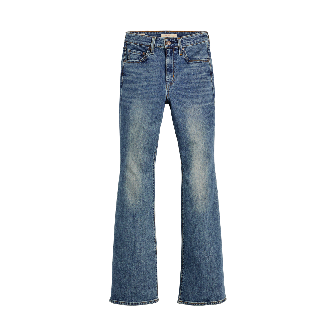 리바이스 726 하이라이즈 플레어 진 미디엄 인디고(Levi's 726 Highrise Flare Jeans Medium Indigo)
