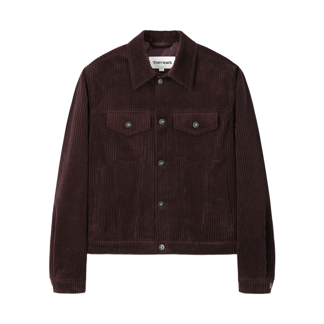 토니웩 이탈리안 코듀로이 트러커 자켓 버건디(Tonywack Italian Corduroy Trucker Jacket Burgundy)