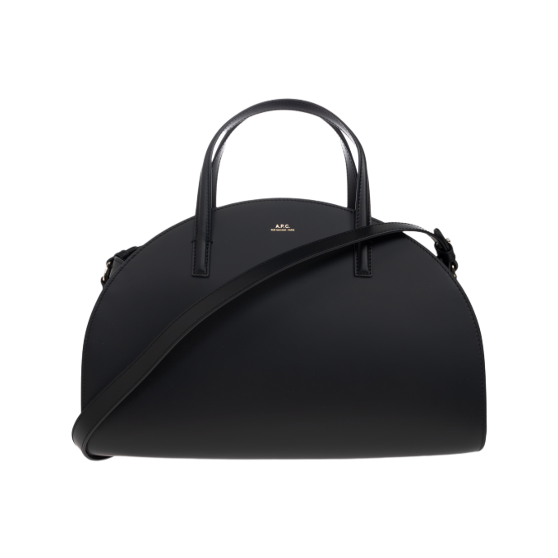 PXCAX-F61941-LZZ A.P.C. Demi-Lune Tote Bag Black