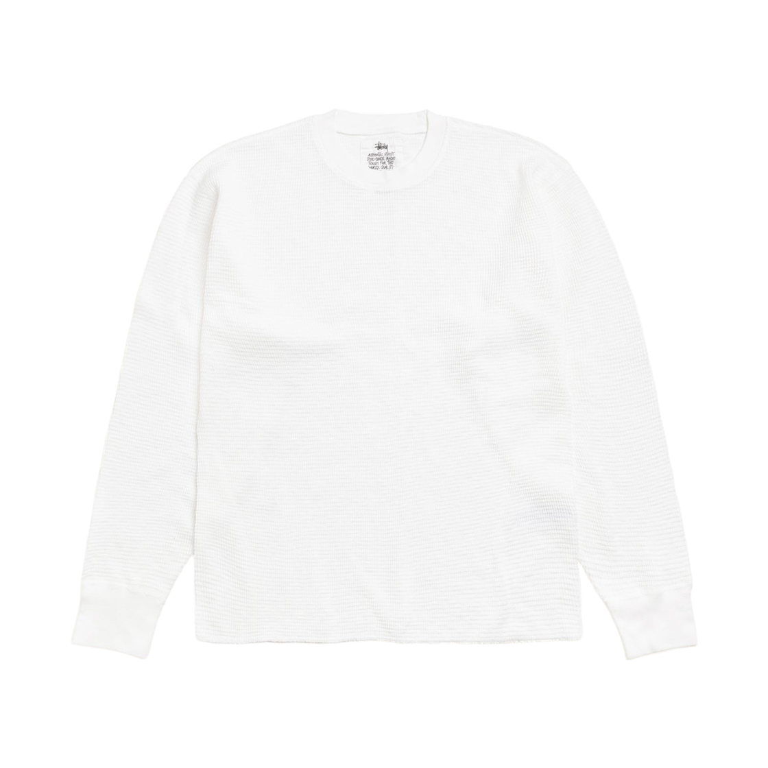 1140396 Stussy Pigment Dyed LS Thermal White