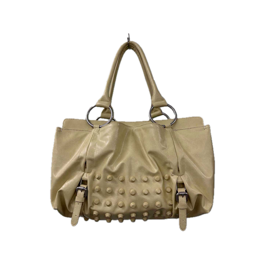 [예약 배송] 스컬프터 메탈 스터드 토트백 버터([예약 배송] Sculptor Metal Stud Tote Bag Butter)