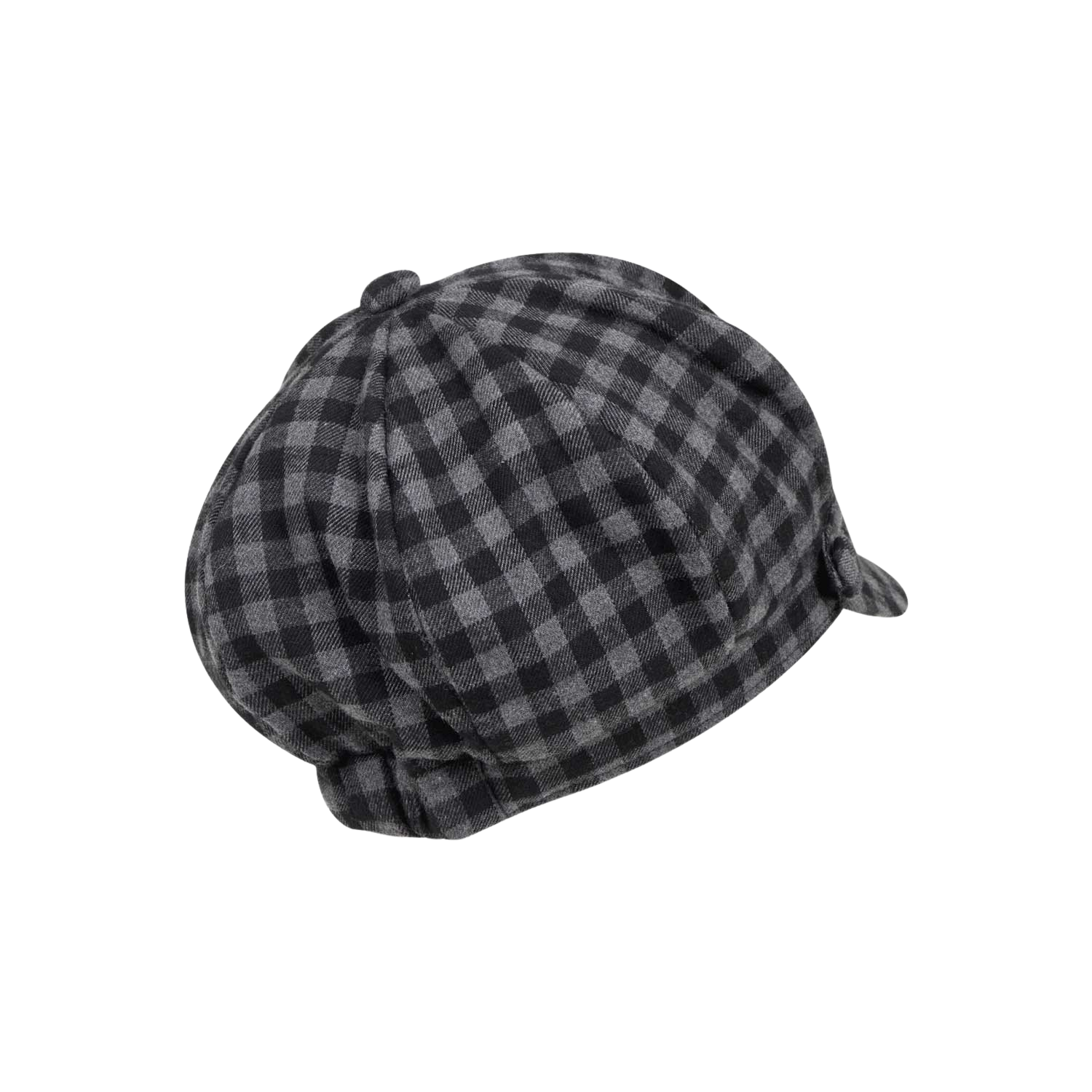 사파리스팟 저니 첵 베럿 블랙(Safarispot Journey Check Beret Black) - 2