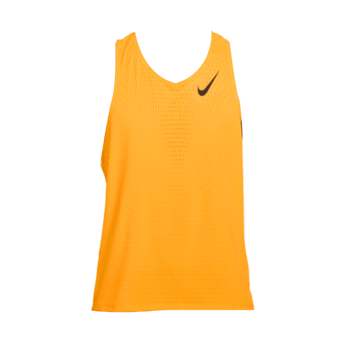 나이키 에어로스위프트 드라이핏 ADV 러닝 베스트 레이저 오렌지 블랙 - 아시아(Nike Aeroswift Dri-Fit ADV Running Vest Laser Orange Black - Asia) - 1
