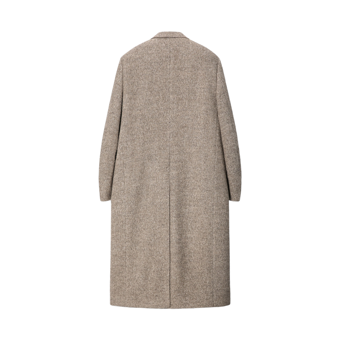 토니웩 텍스쳐드 울 알파카 더블 브레스티드 코트 베이지(Tonywack Textured Wool and Alpaca Double-Breasted Coat Beige) - 2