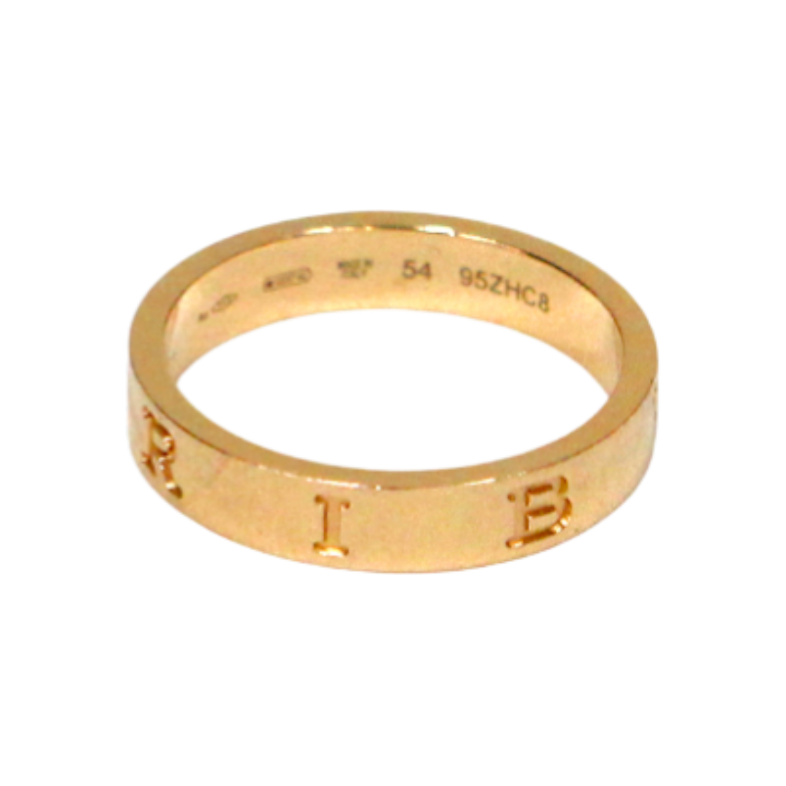 불가리 54호 18K 골드 비제로원 에센셜 밴드 반지 C-B49526(Bulgari B.Zero1 Essential Band Ring in 18K Gold, Size 54)