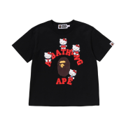 (W) BAPE x Sanrio Characters College Mini T-Shirt Black