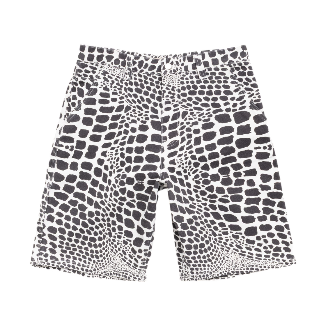 112350 Stussy Work Shorts Canvas Safari