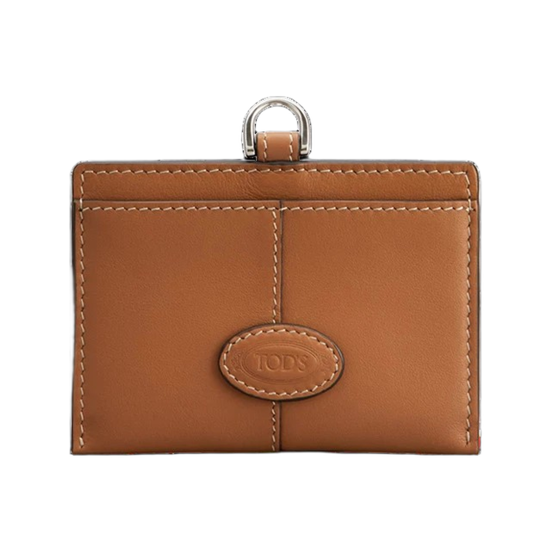 XAMDBSUC200 UPP S410 25 [25% 쿠폰] Tod's Badge Holder in Leather Brown