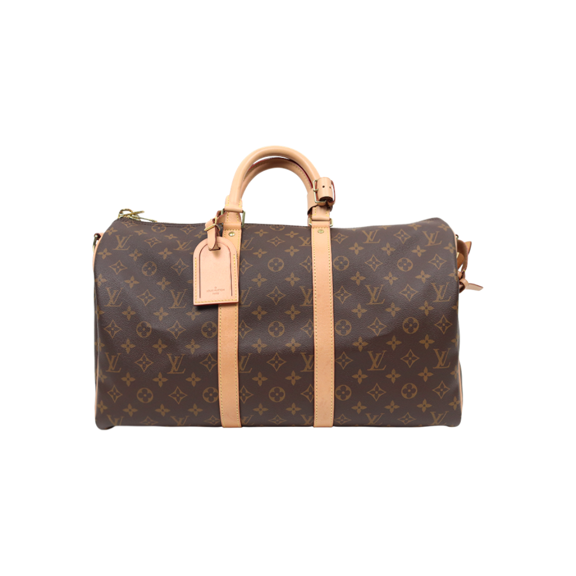ITTOJ598AQAL Louis Vuitton Monogram Canvas Keepall Bandouliere 45 Tote Bag