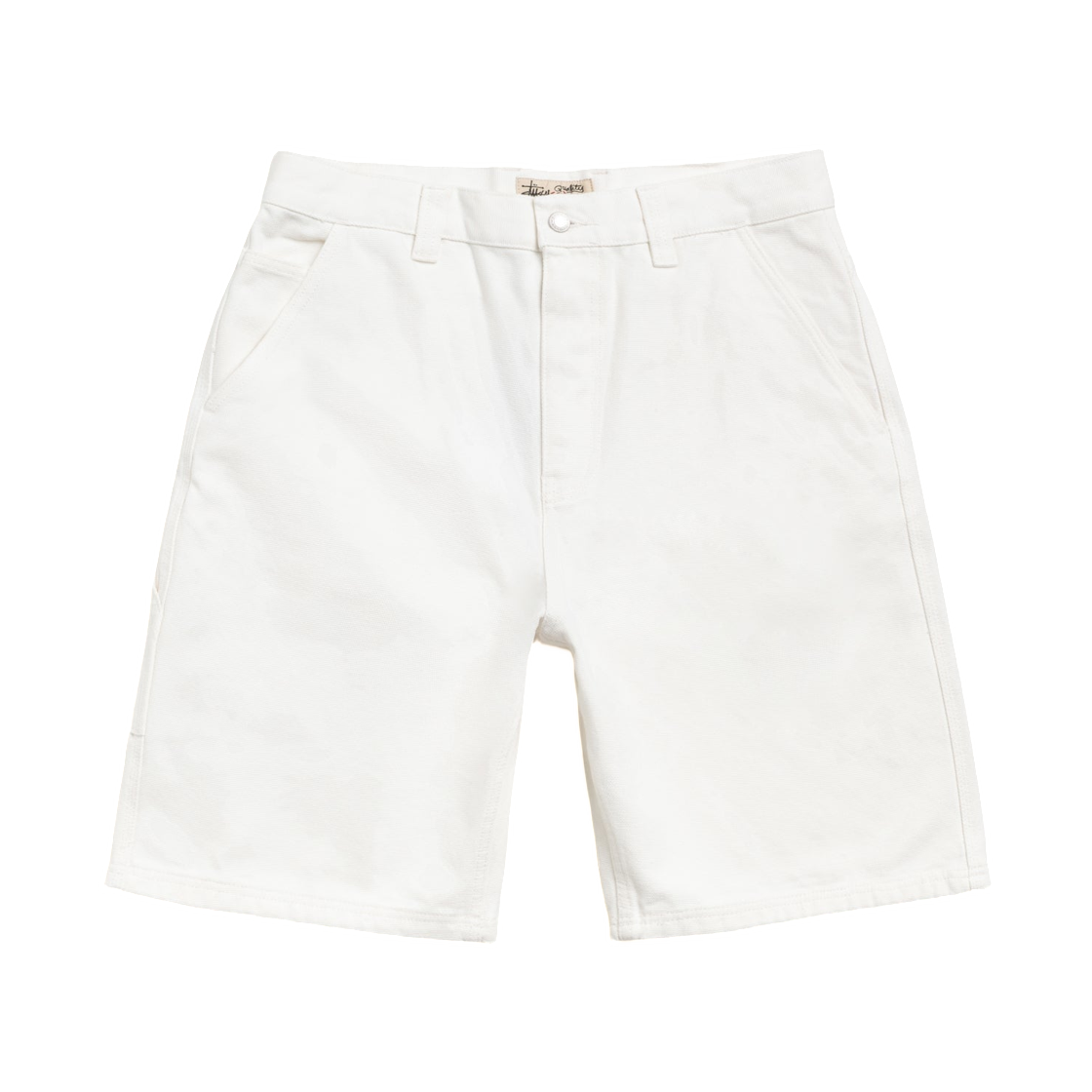 112350 Stussy Work Shorts Canvas Bone