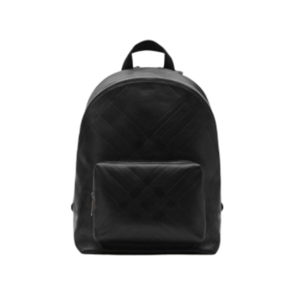 버버리 엠보스 체크 백팩 블랙(Burberry Embossed Check Backpack Black) - 1