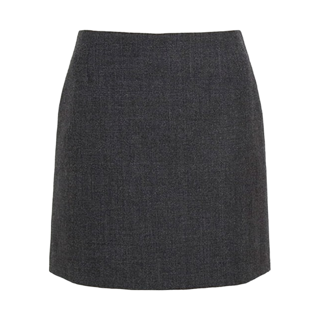 FSK002-285-050 AMI Wool Mini Skirt Grey