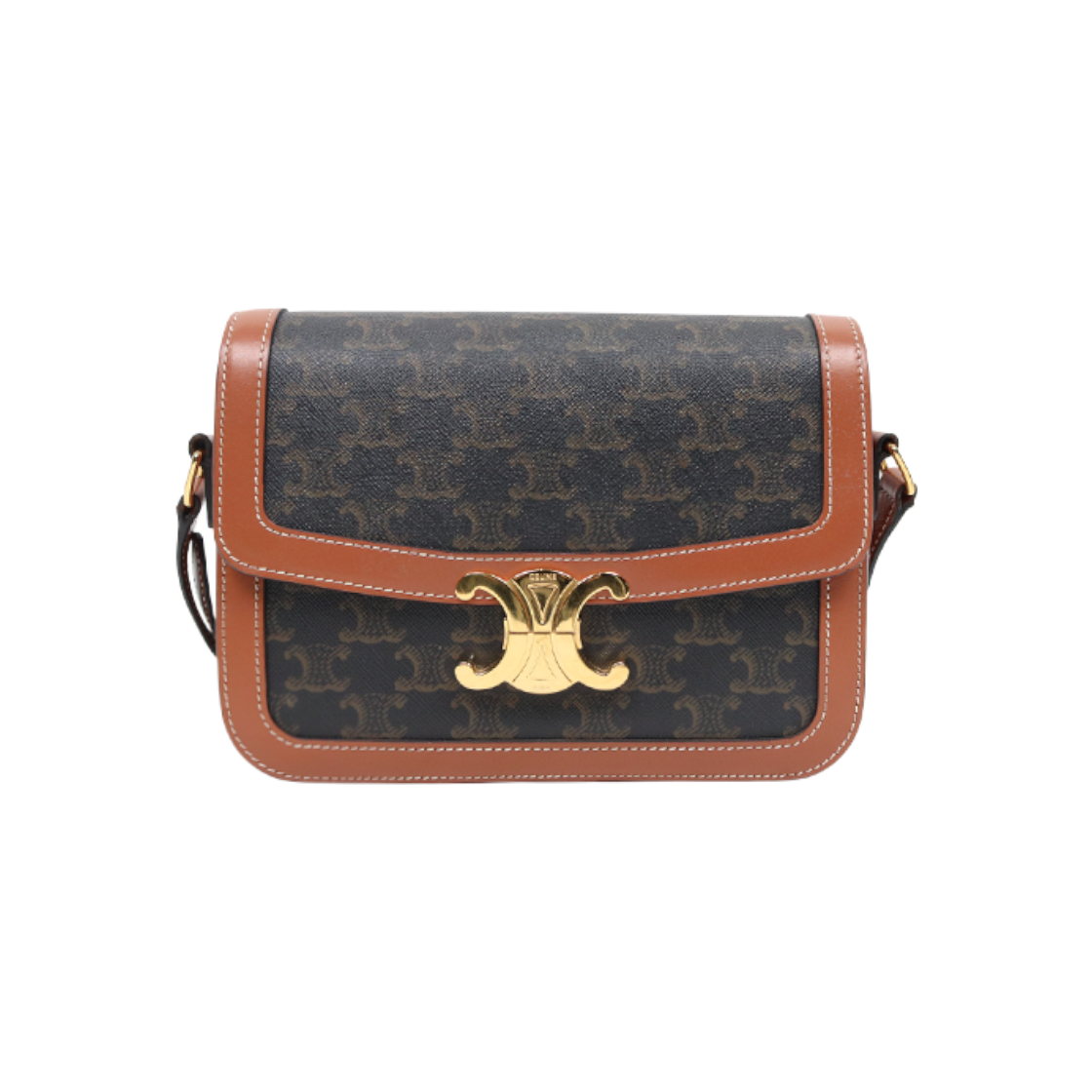 IT4I269KMVQK Celine Teen Triomphe Canvas Shoulder Bag A-A37799