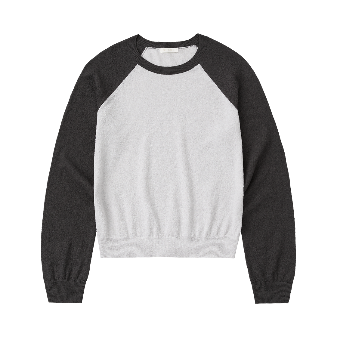 SBF1KN06WCC (W) Suare Women Cotton Boucle Raglan Knit Charcoal