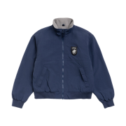 Stussy Polar Fleece Lined Jacket Navy