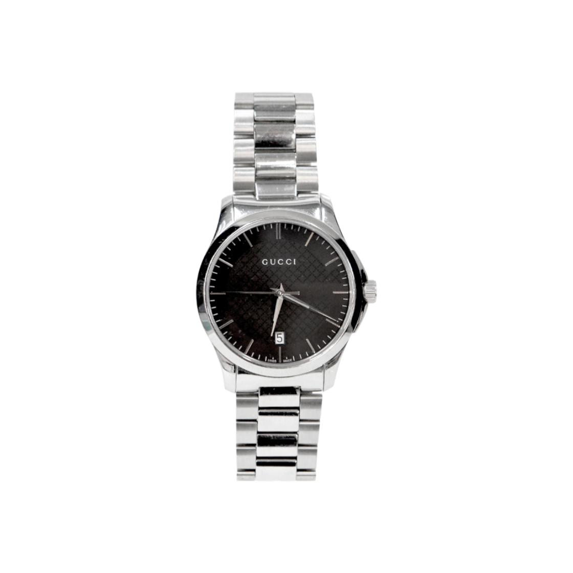 구찌 38mm 스틸 타임리스 쿼츠 시계 C-B46954(Gucci 38mm Steel Timeless Quartz Watch C-B46954)