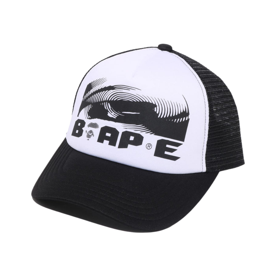 베이프 메쉬 캡 블랙 | BAPE | KREAM