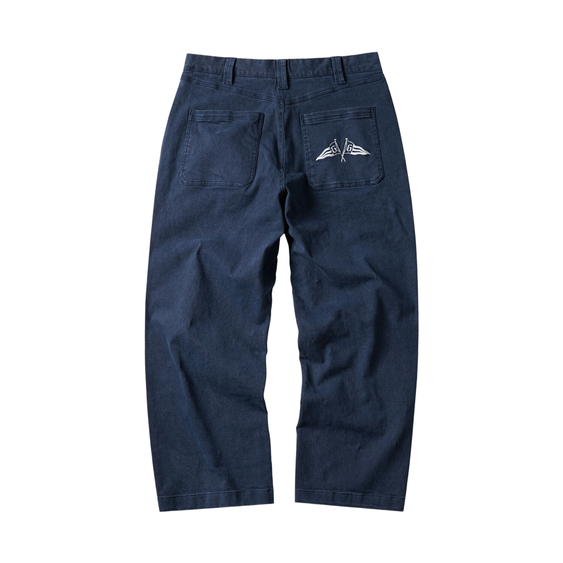 인세인개러지 인세인 엠브로이더드 우븐 팬츠 - 블루(INSANE GARAGE Insane Embroidered Woven Pants_Blue) - 2