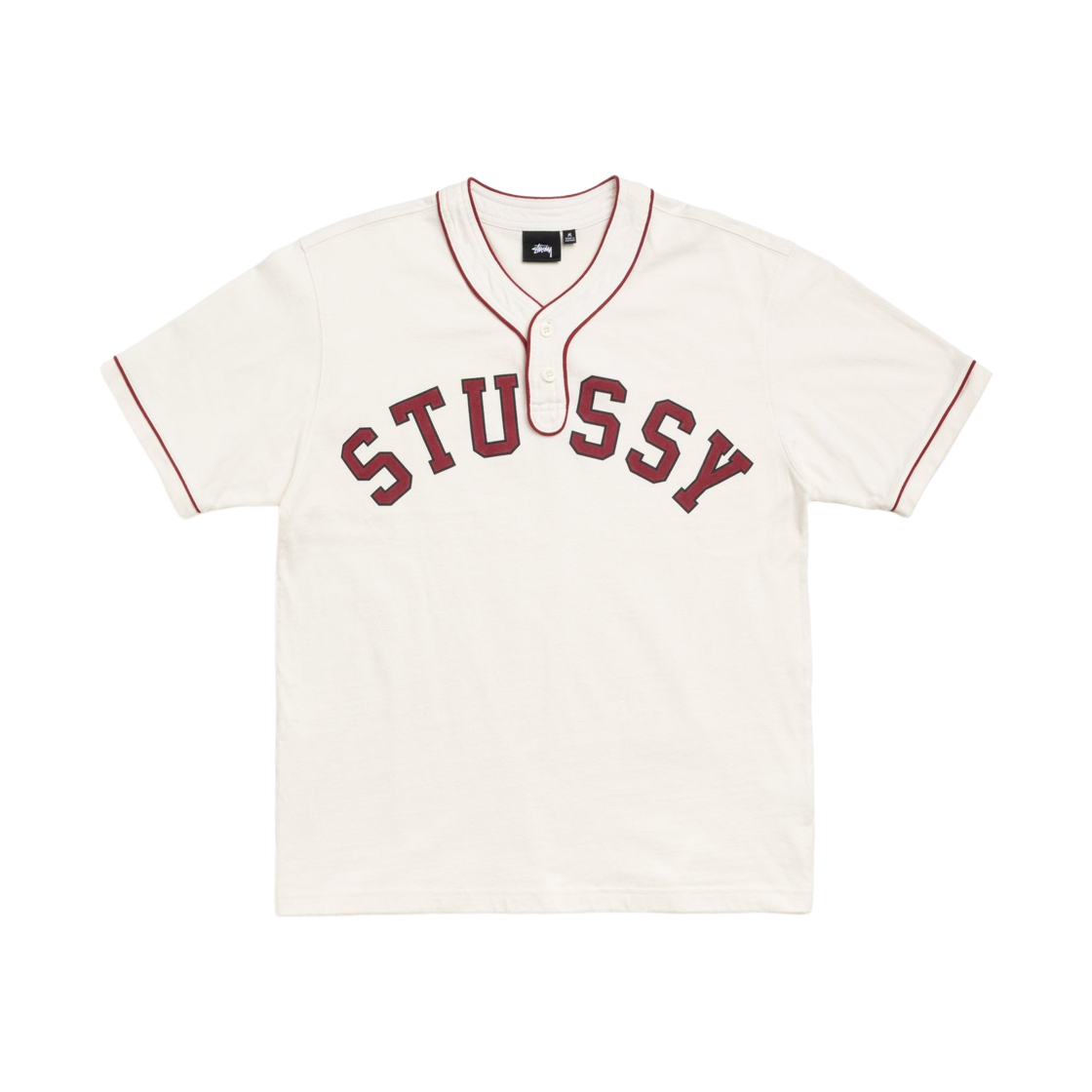 스투시 아치 베이스볼 저지 내츄럴(Stussy Arch Baseball Jersey Natural)