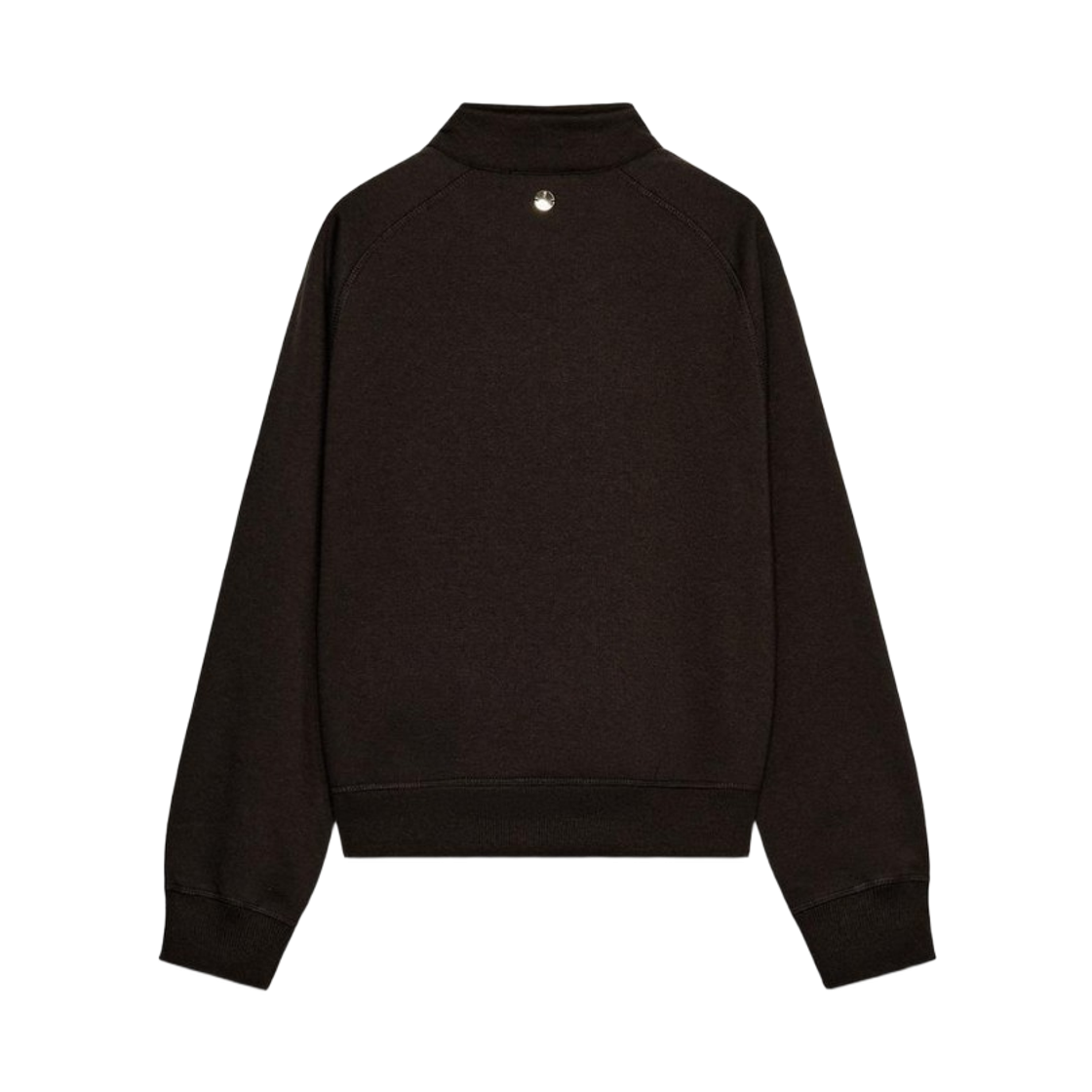 (W) 자라 지퍼 패치 스웨트셔츠 브라운((W) Zara Zipper Patch Sweatshirt Brown) - 2